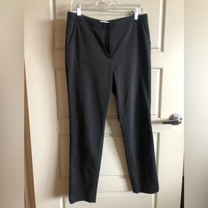 Calvin Klein Women’s Work Pants | Tapered Leg | Mid Rise | Black